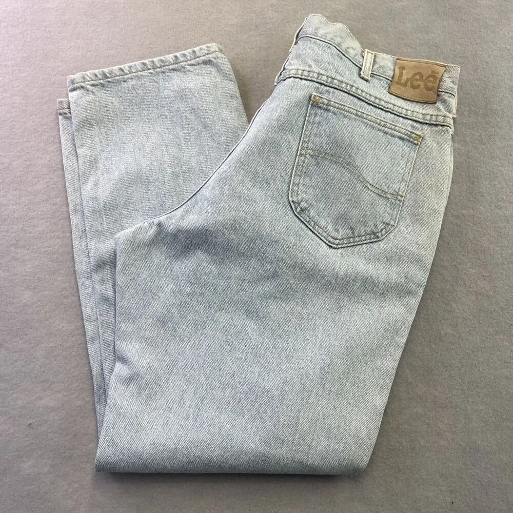 LEE Denim Vintage Jeans 80s 90s Mens 40x30 Made in USA